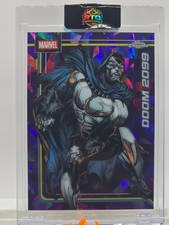 2026 Topps Chrome Sapphire Marvel Comics Doom 2099 #112 Purple Sapphire /75 🔥🔥