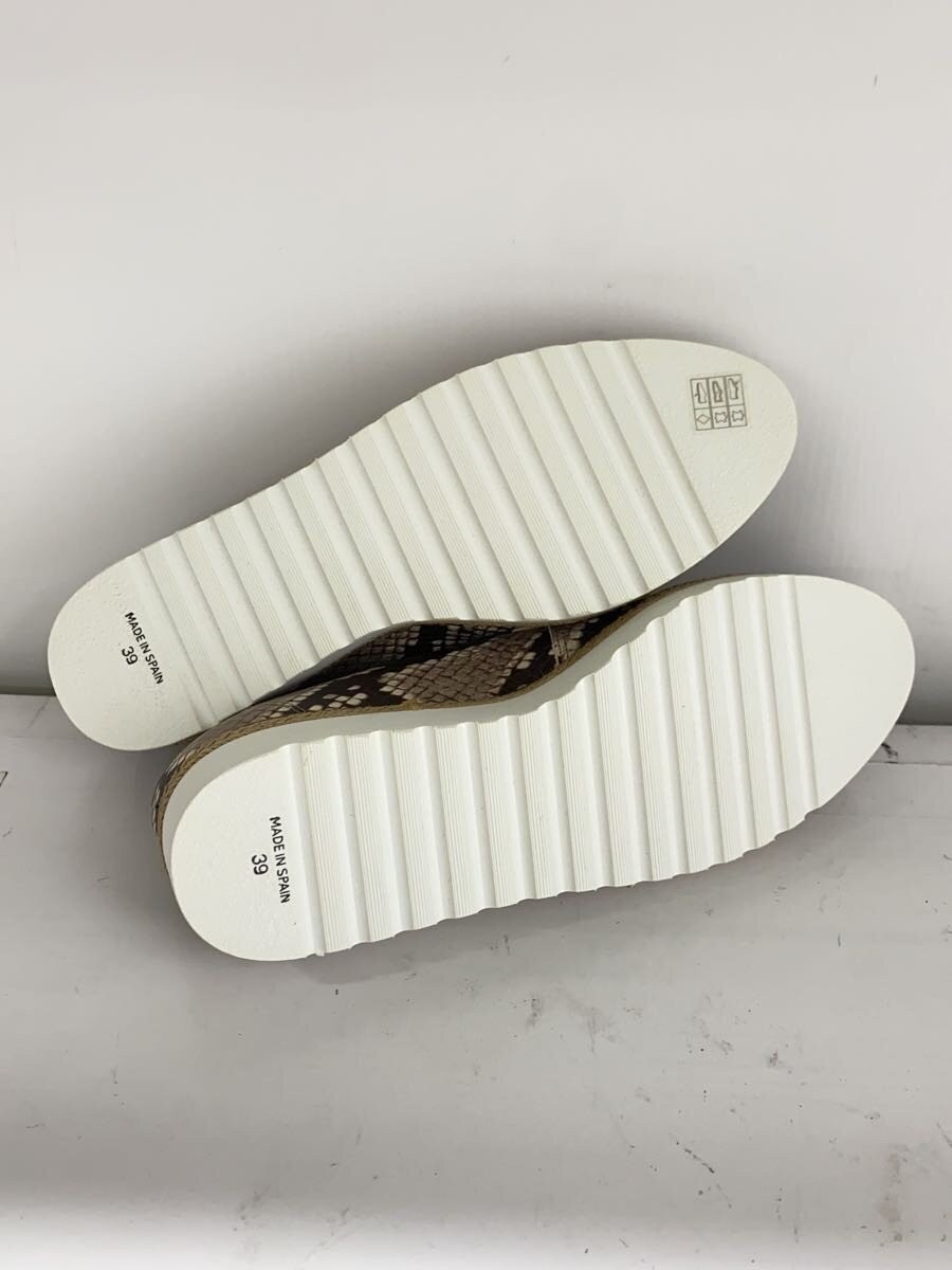 Calzados Bontre Python Pattern Platform Loafers 3… - image 4