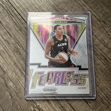 2021 Panini Prizm WNBA Liz Cambage Fearless Las Vegas Aces #5