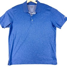 Brooks Brothers Polo Shirt Mens XL Blue Supima Cotton Tagless Casual Knit Office