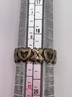 Retired James Avery Hugs and Kisses Ring Sterling Silver Size 8.5 Heart XO Band — photo 8