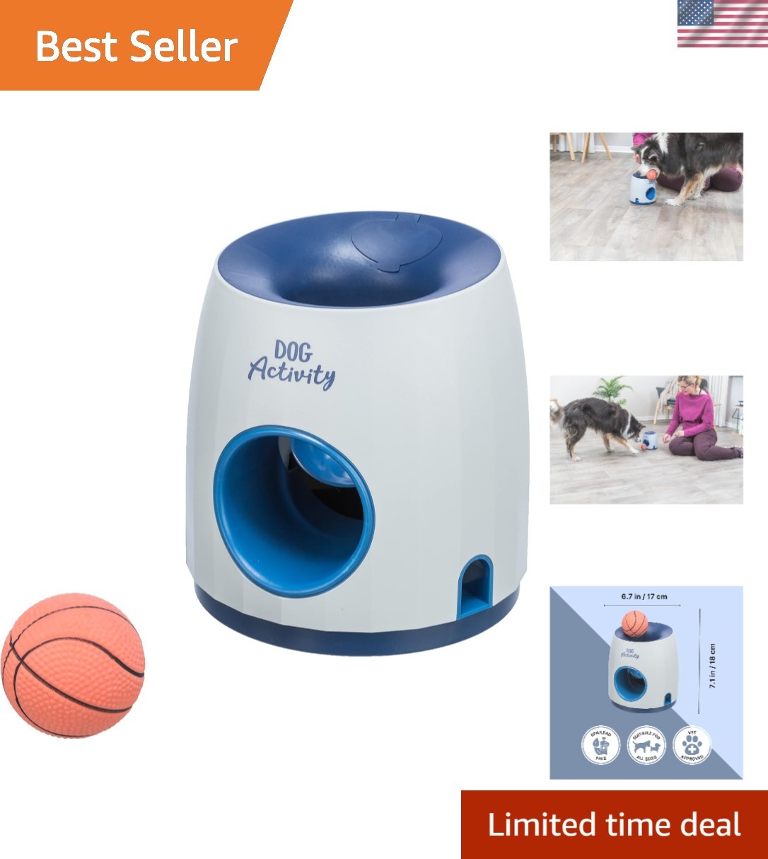 Interactive Dog Enrichment Toy - Trixie Advanced Level 3 Tre