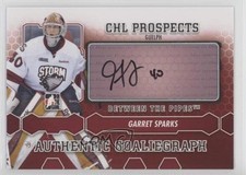 2012-13 ITG Between the Pipes GoalieGraph Garret Sparks #A-GSP Auto 1j8