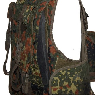 EXBW Schutzwestenhülle Schutzweste Standard (Typ ST) Gr.XL 5ftd Bundeswehr Gebr.