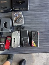 Sony Walkman Lot Includes WM-11, Cd, Cassette, Voice Recorder untested 