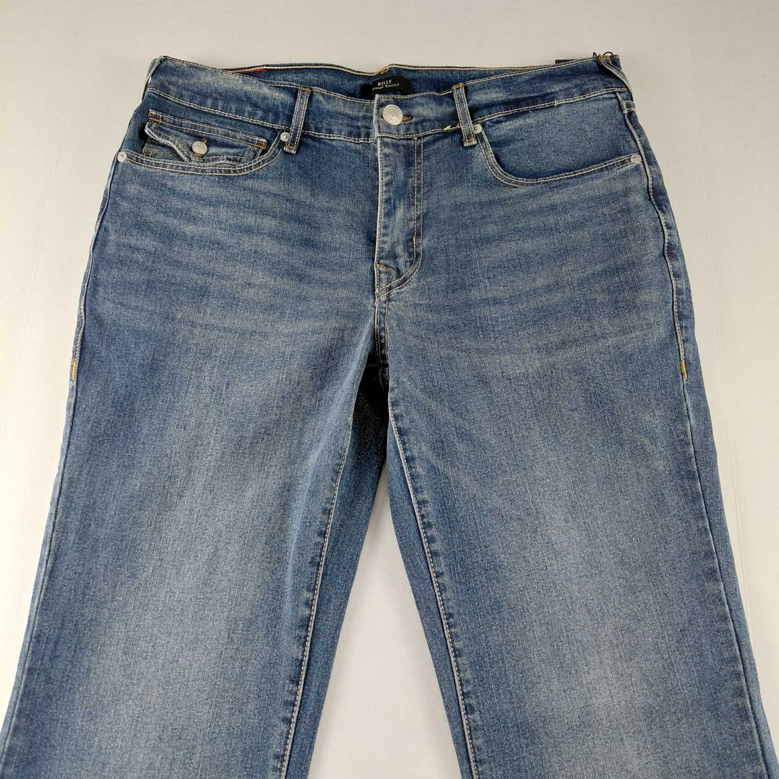 True Religion Billy Relaxed Bootcut Jeans Men's Size 33 Medium Cozy Fireside thumbnail 2