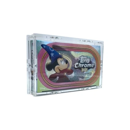Acrylic Case fits Disney 100 Chrome Hobby Box – Topps Box hardcover protection b