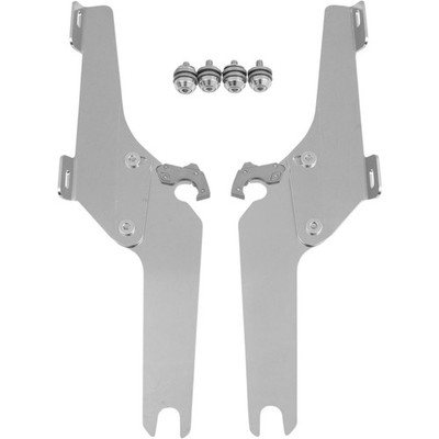 Memphis Shades Batwing Trigger Lock Mounting Kit - VN16 - Polished MEK1940