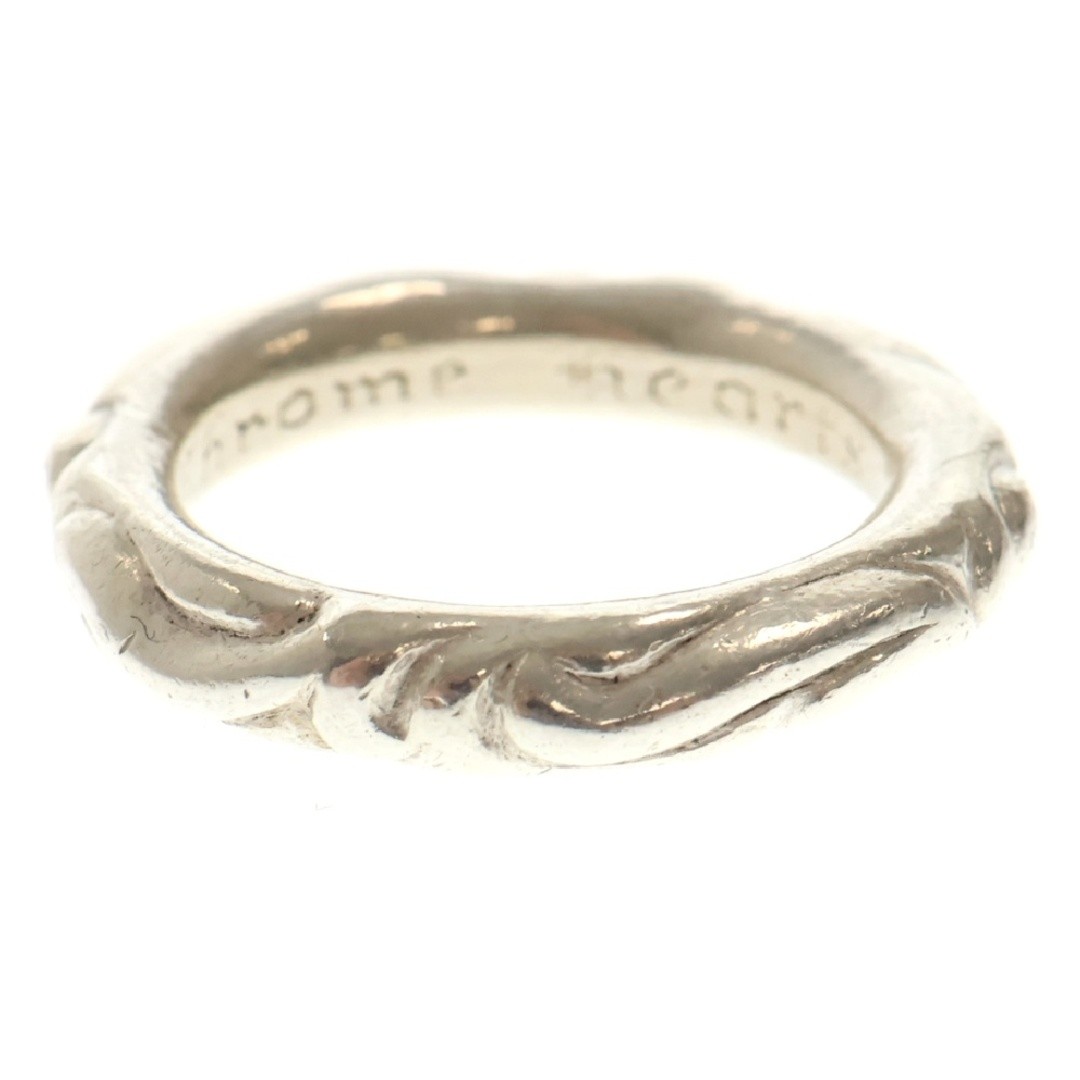Chrome Hearts SCRL Band Scroll Ring Silver 16 Used Chrome Hearts SCRL Band Scroll Ring Silver 16 Used