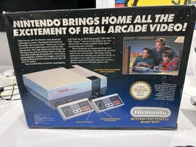 Boxed Nintendo NES Control Deck Konsole & Dr Mario Top Zustand RAR H175