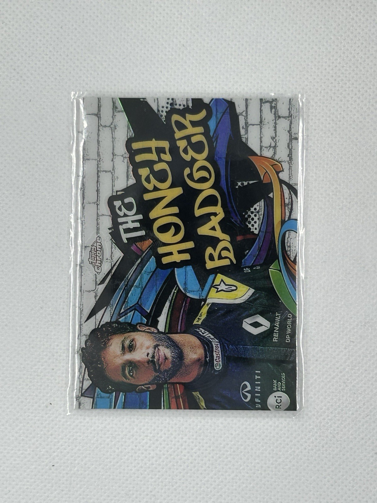 2020 Topps Chrome Formula 1 - Track Tags Daniel Ricciardo #TT-7 (RC)