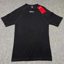 OEX Top Mens XXL Black Barneo Base Layer Short Sleeve Thermal Outdoor Stretch