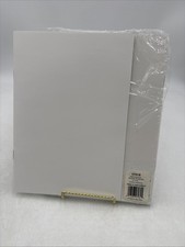 8 Page Rectangle Blank Book 10" X 7" White For Young Authors 8-PACK Classroom