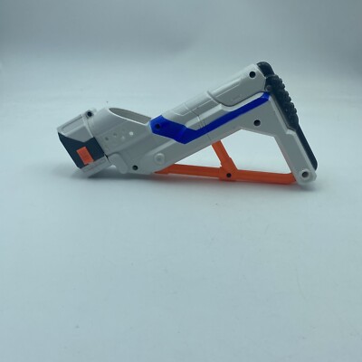 NERF Elite Retaliator Stock  White and Blue N-Strike Shoulder Accessory Part