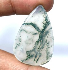 25.35 Ct Beautiful Natural African Moss Agate Untreated AAA Gemstone