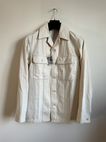 UNIQLO U £59.90 Denim Shirt Jacket Shacket - Natural - S Christophe Lemaire NWT - Picture 12 of 20