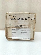 PRICE PUMP Co. 4716 INLET VALVE SECOND STAGE