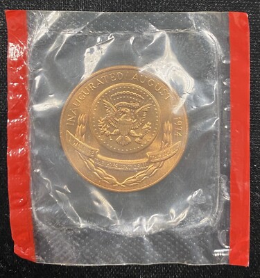 Gerald R. Ford Presidential Inaugural Medal Coin Token In Original