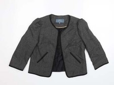 E-vie Womens Grey Jacket Size 12