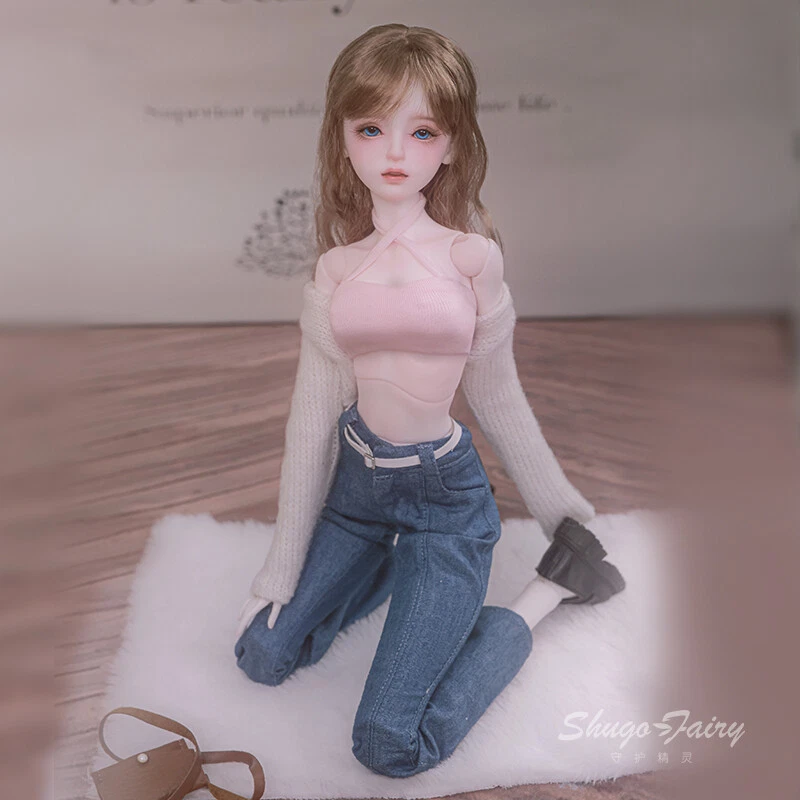 Девочка Луна полный комплект 1/4 Bjd кукла бесплатный лицо макияж + бесплатные глаза смолы игрушки ручной работы - Изображение 3 из 4