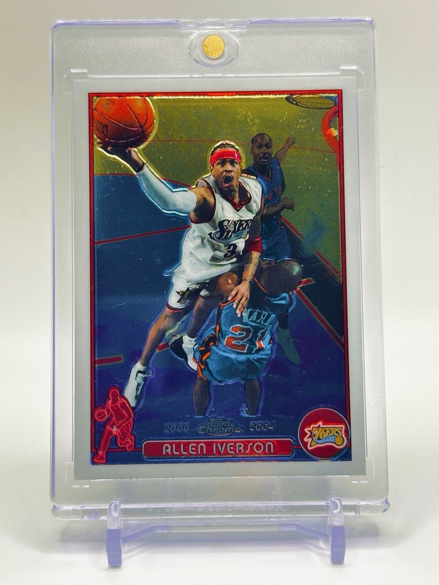 2003-04 Topps Chrome #3 Allen Iverson | eBay