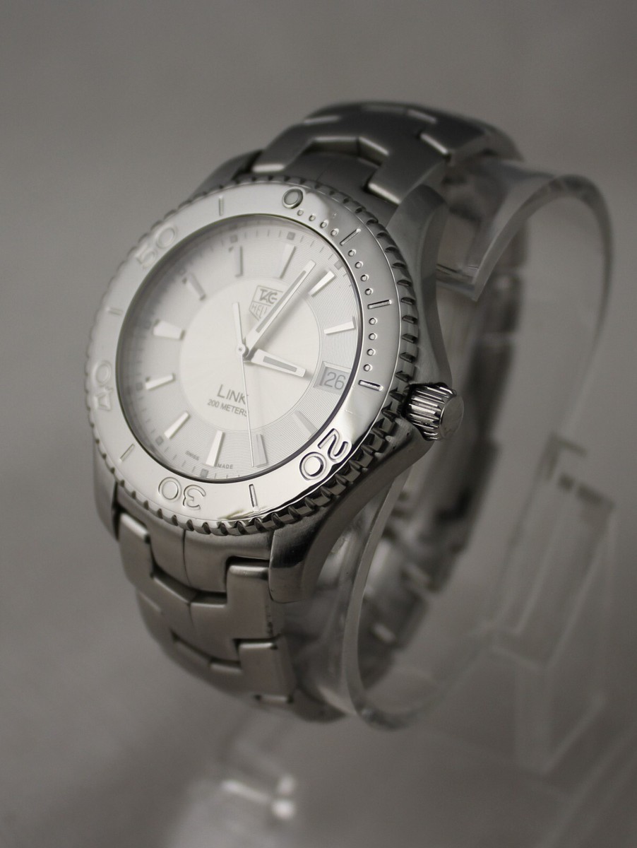 タグホイヤー TAG HEUER WJ1111 リンク デイト クォーツ メンズ TAG HEUER タグホイヤー WJ1111-0 リンク デイト クォーツ