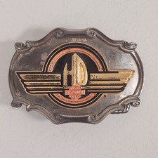 Vintage Harley Davidson Motorcycles 1978 Raintree Belt Buckle