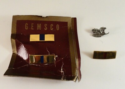(4) US Rank Badges & Insignia