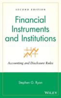 Financial Instruments and Institutions Accounting and Disclosure Rules, Hardcove
