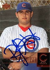 Ricky Nolasco autographed baseball card (Chicago Cubs) 2001 Upper Deck #29