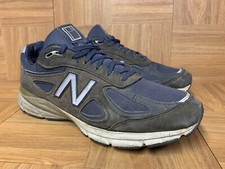 RARE🔥 New Balance 990 M990NV4 Sz 11 D Men's Running Shoes Made in USA Blue Navy