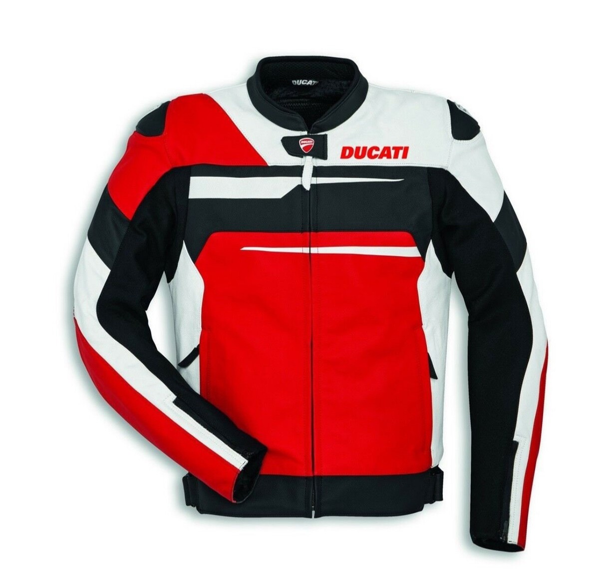 Ducati Corse Motorbike/Motorcycle Leather Jacket Racing Biker