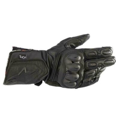 SP-8 H-Dry Wasserfest Leder Handschuhe Schwarz