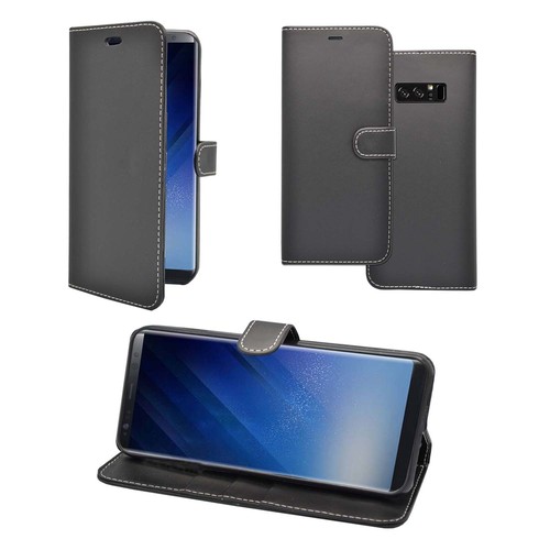 Hülle für Samsung Galaxy Note 8 Geldbörse Flip PU Leder Ständer Karte Slot Cover - Bild 2 von 25