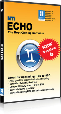 NTI Echo 6 | Disk Cloning & Migration Software | Smart Drive Cloning Made Easy