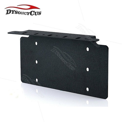 Front Bumper License Plate Mount Bracket Off-road Truck LED Light Bar Pod Holder - Picture 5 of 9