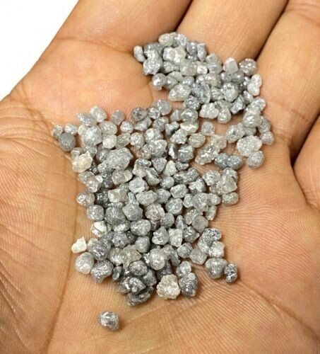 Lot De Diamants Naturels Bruts Blancs Facettés - 20+ Carats (TCW) - Flocons - Vente En Gros
