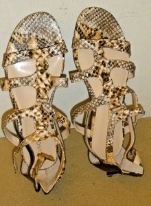 franco sarto animal print sandals