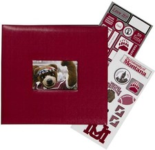 University of Montana Grizzlies Scrapbook Album Kit licensed paper stickers