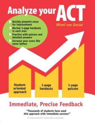 Analyze Your ACT - Paperback By van Gessel, Winni - VERY GOOD