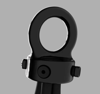 Palo Mono 6 Mm Anelli Conduttivi In Gomma / TENS / Stima / Electrastim - Foto 3