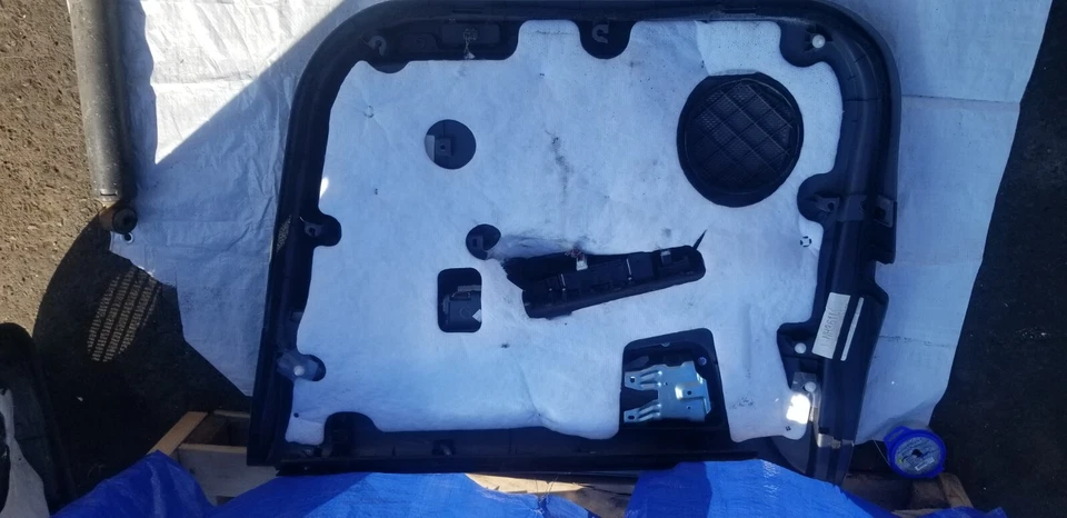 2006-2008 Honda Ridgeline Front Left Door Trim Panel W/ Master Window Switch OEM - Image 2 of 4