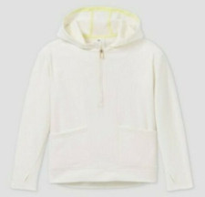 NEW All In Motion Youth 1/4 Zip Fleece Pullover Hoodie Size Large 10/12