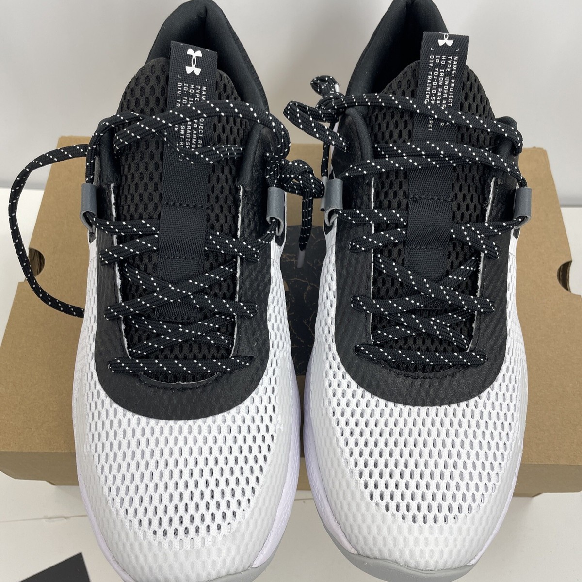 Under Armour Project Rock BSR 2 White Black Men