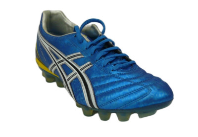ASICS Men's Lethal Flash DS Soccer Shoe,Pacific Blue/Black/White,10 M US