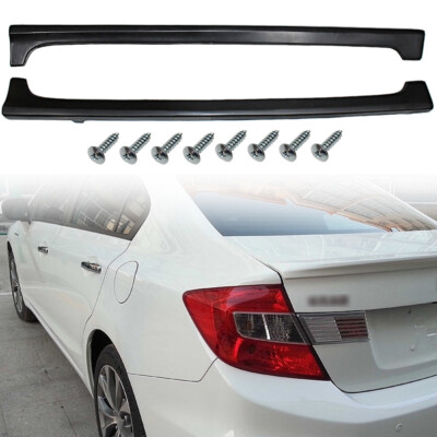 For 2012-15 9th Honda Civic 4dr Sedan Tr Style Rocker Panel Side