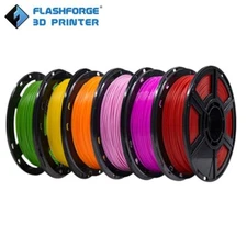 FLASHFORGE PLA Filament Standard 1.75mm 3D Printer Consumables 1kg/2.2lb Spool