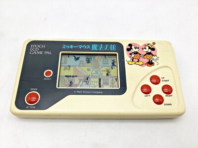 エポック社 LCD GAME PAL ミッキーマウス 魔法の館 昭和レトロ Handheld ePoch LCD Game Pal Mickey Mouse Magic House | eBay