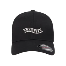 Walther Arms Logo Embroidered Flexfit Hat Flat and Curved Bill