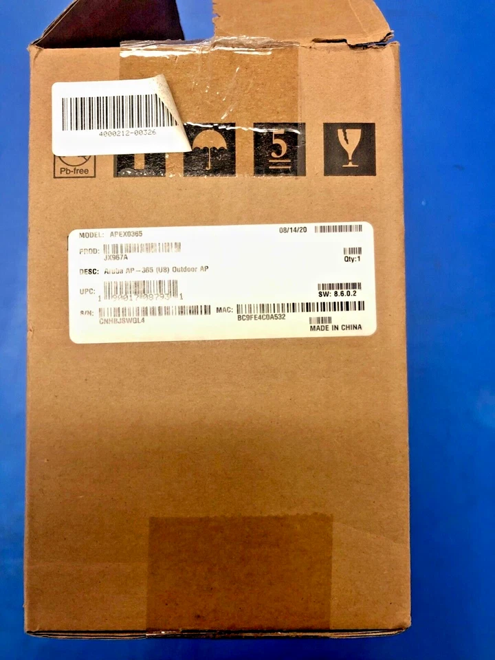Aruba APEX0365 Outdoor Access Point / AP-365   - JX967A - New Open Box - Image 2 of 4